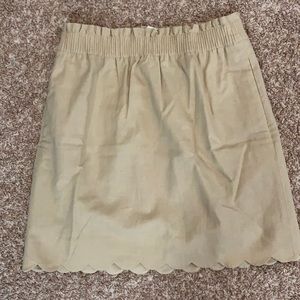 J Crew Linen Cotton Skirt (new)